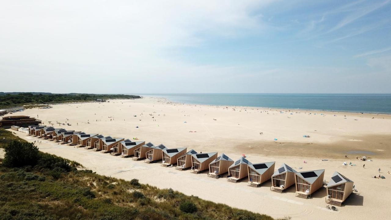 Breezand Beachhouses Vrouwenpolder Exterior foto